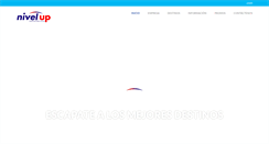 Desktop Screenshot of nivelupviajes.com